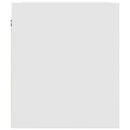 vidaXL fehér falra szerelhető éjjeliszekrény 38x34x40 cm