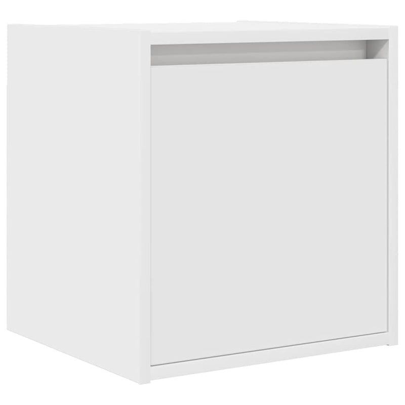vidaXL 2 db fehér falra szerelhető éjjeliszekrény 38x34x40 cm