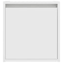 vidaXL 2 db fehér falra szerelhető éjjeliszekrény 38x34x40 cm