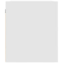 vidaXL 2 db fehér falra szerelhető éjjeliszekrény 38x34x40 cm