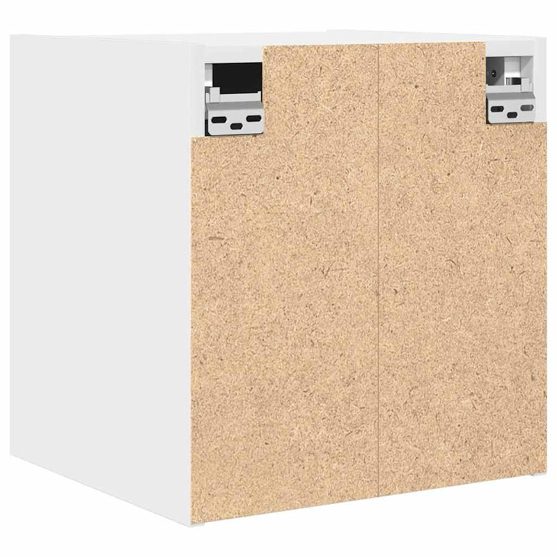 vidaXL 2 db fehér falra szerelhető éjjeliszekrény 38x34x40 cm