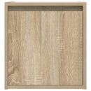vidaXL sonoma tölgy színű falra szerelhető éjjeliszekrény 38x34x40 cm