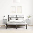 vidaXL 2 db betonszürke falra szerelhető éjjeliszekrény 38x34x40 cm