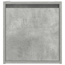 vidaXL 2 db betonszürke falra szerelhető éjjeliszekrény 38x34x40 cm