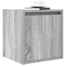 vidaXL szürke sonoma színű falra szerelhető éjjeliszekrény 38x34x40 cm