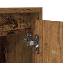 vidaXL antik fa színű falra szerelhető éjjeliszekrény 38x34x40 cm