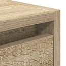 vidaXL 2 db sonoma tölgy falra szerelhető éjjeliszekrény 38x34x40 cm