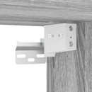 vidaXL szürke sonoma színű falra szerelhető éjjeliszekrény 38x34x40 cm