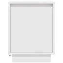 vidaXL éjjeliszekrény LED világítással Fehér 38x34x50 cm 38x34x50 cm