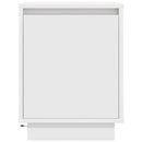 vidaXL éjjeliszekrény LED világítással Fehér 38x34x50 cm 38x34x50 cm