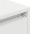 vidaXL éjjeliszekrény LED világítással Fehér 38x34x50 cm 38x34x50 cm