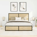 vidaXL 2 db fehér éjjeliszekrények LED világítással 38x34x50 cm