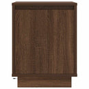 vidaXL barna tölgyszínű éjjeliszekrény LED-világítással 38x34x50 cm