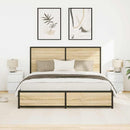 vidaXL 2 db fehér éjjeliszekrények LED világítással 38x34x50 cm