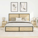 vidaXL 2 db éjjeliszekrények LED világítással 38x34x50 cm