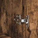 vidaXL füstös tölgy színű szerelt fa éjjeliszekrény 39x35x125 cm