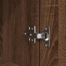 vidaXL barna tölgy színű szerelt fa éjjeliszekrény 39x35x125 cm