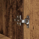 vidaXL antik fa színű szerelt fa éjjeliszekrény 39x35x125 cm