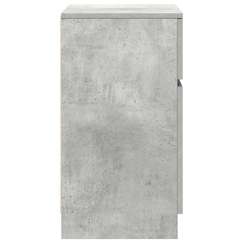 vidaXL betonszürke szerelt fa éjjeliszekrény 39x35x65 cm