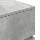 vidaXL betonszürke szerelt fa éjjeliszekrény 39x35x65 cm