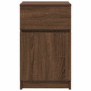 vidaXL 2 db barna tölgyszínű éjjeliszekrény 39x35x65 cm