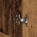 vidaXL antik fa színű szerelt fa éjjeliszekrény 39x35x65 cm