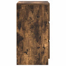 vidaXL füstölt tölgy éjjeliszekrény 3 fiókkal 39x35x65 cm