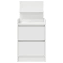vidaXL 2 db fehér éjjeliszekrények 2 fiókkal 38x34x80 cm