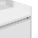 vidaXL 2 db fehér éjjeliszekrények 2 fiókkal 38x34x80 cm