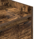 vidaXL 2 db füstös tölgy színű éjjeliszekrények 2 fiókkal 38x34x80 cm