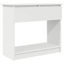 vidaXL fehér konzolasztal fiókokkal 85,5x38,5x74,5 cm