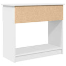 vidaXL fehér konzolasztal fiókokkal 85,5x38,5x74,5 cm