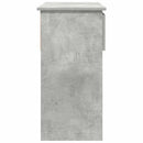 vidaXL betonszürke konzolasztal fiókokkal 85,5x38,5x74,5 cm