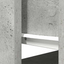 vidaXL betonszürke konzolasztal fiókokkal 85,5x38,5x74,5 cm