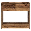 vidaXL antik fa konzolasztal fiókokkal 85,5x38,5x74,5 cm
