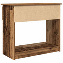 vidaXL antik fa konzolasztal fiókokkal 85,5x38,5x74,5 cm