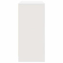 vidaXL fehér szerelt fa tálalószekrény fiókos 80x34x76 cm