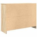 vidaXL sonoma tölgy szerelt fa tálalószekrény fiókos 101x35x76 cm