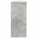 vidaXL betonszürke szerelt fa tálalószekrény fiókos 101x35x76 cm