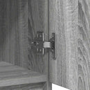 vidaXL szürke sonoma szerelt fa tálalószekrény fiókos 71x35x84 cm