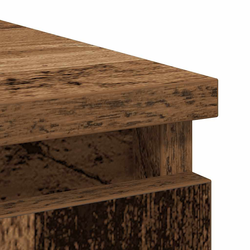 vidaXL antik fa szerelt fa tálalószekrény fiókos 71x35x84 cm