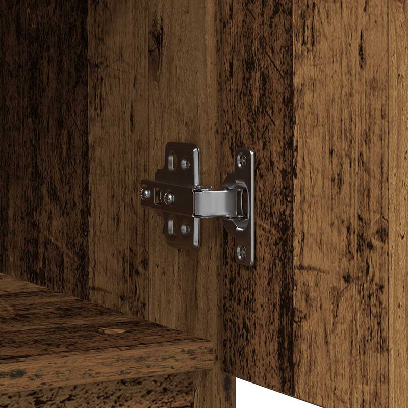 vidaXL antik fa szerelt fa tálalószekrény fiókos 71x35x84 cm