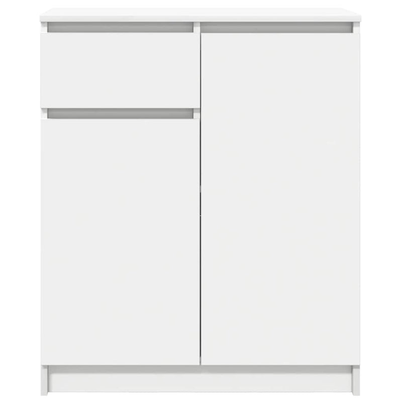 vidaXL fehér szerelt fa tálalószekrény fiókos 71x35x84 cm