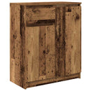 vidaXL antik fa szerelt fa tálalószekrény fiókos 71x35x84 cm