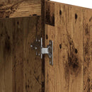 vidaXL antik fa szerelt fa tálalószekrény fiókos 71x35x65 cm