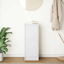 vidaXL fehér szerelt fa tálalószekrény 29,5x34x76 cm