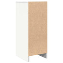 vidaXL fehér szerelt fa tálalószekrény 29,5x34x76 cm