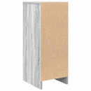 vidaXL szürke sonoma színű szerelt fa tálalószekrény 29,5x34x76 cm