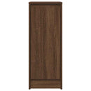 vidaXL barna tölgy színű szerelt fa tálalószekrény 29,5x34x76 cm