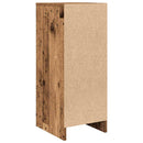 vidaXL antik fa színű szerelt fa tálalószekrény 29,5x34x76 cm